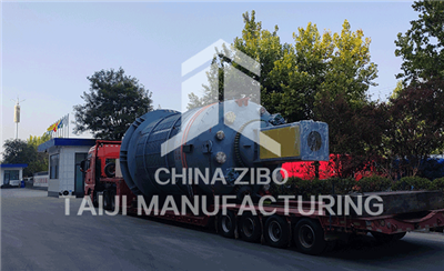 Reactor de vidre no estàndard-de 60.000-litres fabricat a Zibo, Xina per Taiji.